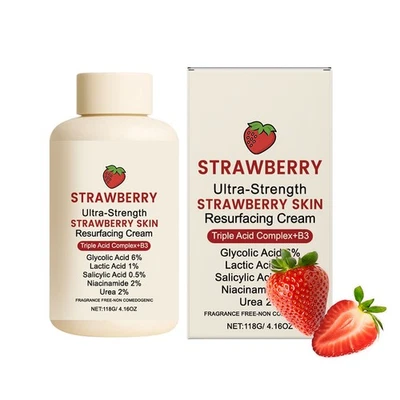 Strawberry Skin Resurfacing Cream Skin Soothing Moisturizer Nourishing Repair - image 1 of 4