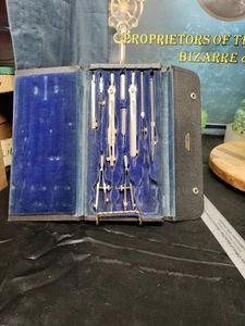 Juego de herramientas de dibujo Dietzgen Commander de colección de la década de 1940 hecho en EE. UU. - Imagen 1 de 8