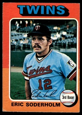 1975 O-Pee-Chee Eric Soderholm Minnesota Twins #54 - Image 1 of 2