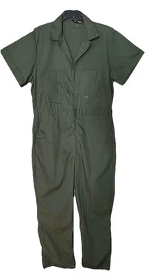 Mono de Colección Sears Putter Traje Verde Ejército Para Hombre’s 42 Manga Corta Peso Ligero Foto 1 de 4