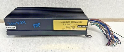 Jeep Grand Cherokee ZJ Infinity Gold 1993-1998 amplificador amplificador con coletas 56007499 Foto 1 de 4