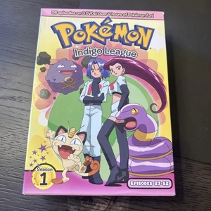 Pokemon Season 1 PART 2 Indigo League 4 5 6 DVD 3-Disc Box Set Episodes 27-52 - Picture 1 of 8