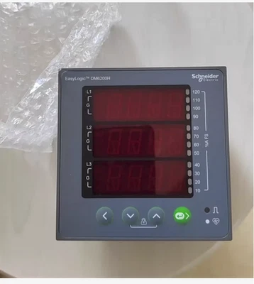1PC NEW Schneider Multifunctional Electricity Meter METSEDM6200HCL10RS DM6200H - Image 1 of 3