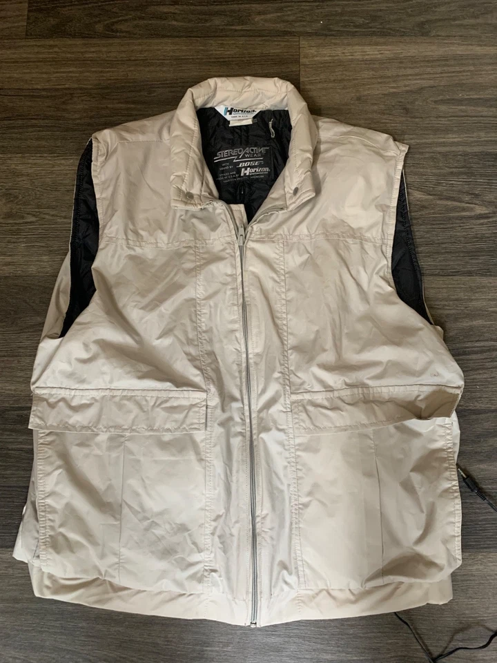 稀有老式 BOSE 扬声器音频原型 SoundVest ActiveWear XL 已测试! — 第 1/4 张图片