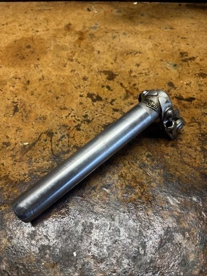 Tija de sillín vintage SIMPLEX 26,4 mm diámetro 185 mm longitud poste de acero francés h11 Foto 1 de 4