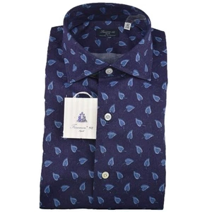 Camicia Finamore Multicolore Cotone 49 Uomo - Foto 1 di 6