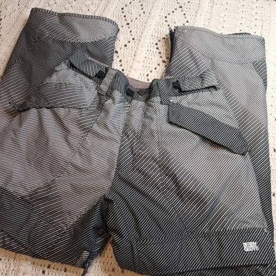 De Colección Para Hombres M Cuerpo Guante Snowboard Esquí Pantalones Nieve Negro Blanco Rayas Retro Y2K Foto 1 de 4