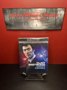Dirty Harry (4K UHD Blu-ray+Digital+****MINT**** Slipcover) Factory Sealed - Picture 1 of 8
