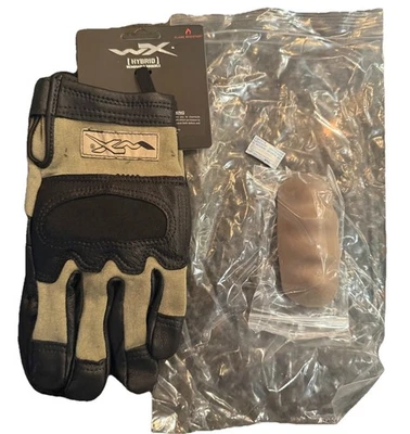 Wiley X Hybrid Coyote G241, Removable Knuckle Tactical Gloves 1 pair SMALL NEW - Image 1 of 4