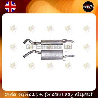 EXHAUST FOR FORD ESCORT 1.8 TURBO D 1995-1998 REAR SILENCER - Image 1 of 4