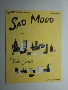 sad mood by billie ferrell sheet music rare and in very nice condition  - Picture 1 of 3