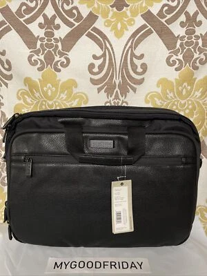 Kenneth Cole Reaction VadorNox 800d Polyester,Faux Leather Dual Compartment $240 - Image 1 of 4
