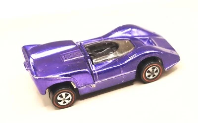 McLaren M6A VGC Purple Color Black Interior Redline HotWheels - Image 1 of 4