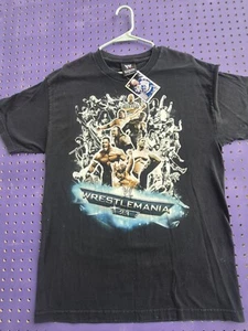 Vintage WWE Wrestlemania 23 Wrestlers Roster Promo Black - Size Large - Picture 1 of 3