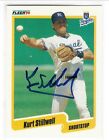 Kurt Stillwell Signed 1990 Fleer Card #118 Kansas City Royals