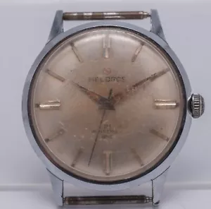 1960s - Helbros Invincible Men's 33mm 21j Watch Seiko 6600 (Master Time M-113) - Picture 1 of 14