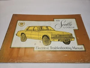 Vintage Oem Factory 1978 Cadillac Seville Electric Troubleshooting Manual - Bild 1 von 12