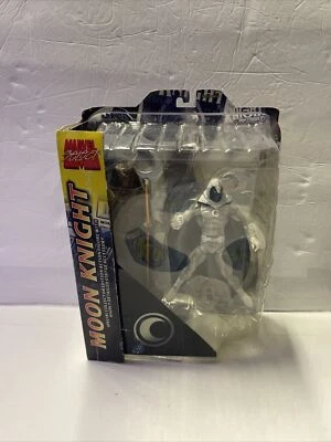 FIGURA MARVEL SELECT 2006 CABALLERO LUNA EDICIÓN ESPECIAL COLECCIONISTA CON ESTATUA DE KHONSHU Foto 1 de 4