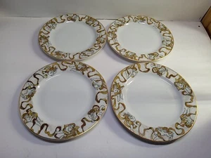 Set Of 4 American Atelier Heavenly Host 8" Salad/Dessert Plates #3373~ Indonesia - Picture 1 of 7