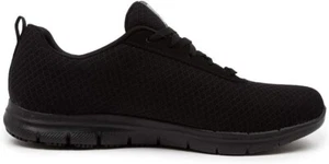 Zapato de servicio de comida Skechers Ghenter Bronaugh para mujer, talla 8, negro - Imagen 1 de 12