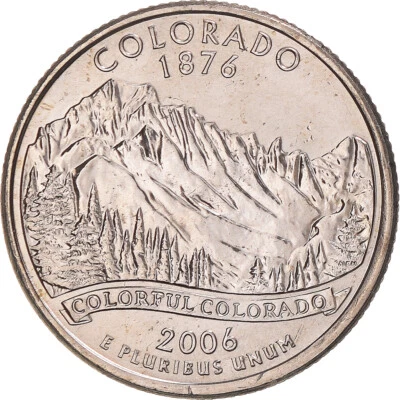 [#1045772] Coin, United States, Colorado, Quarter, 2006, U.S. Mint, Philadelp, h - Image 1 of 2