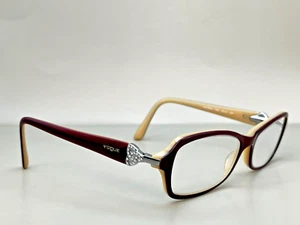 Vogue Eyeglasses Frames VO2789-B 1984 Brown Purple Rectangular 52-16-135 - Picture 1 of 12