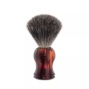 SHAVING BRUSH NOM GUSTAV - PURE BADGER - HANDLE PLASTIC HAVANNA - Picture 1 of 1