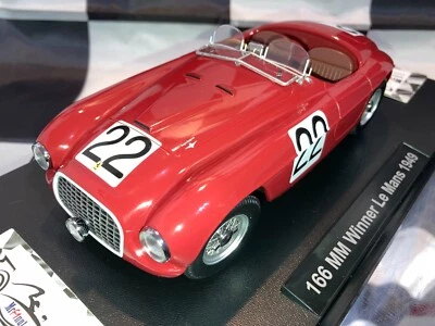 1:18 KK Scale DC180913 Ferrari 166 MM #22 Winner LeMans 1949 - Image 1 of 4
