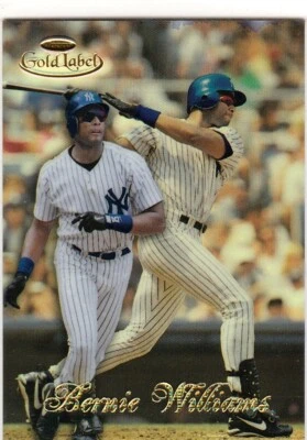 1998 Topps Gold Label Class 3 #76 Bernie Williams 041-N - Image 1 of 2