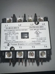 Pioneer Breaker CN-PBC404–480v Definite Purpose Contactor - Picture 1 of 1