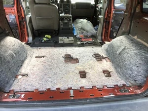 Hummer H2 OEM 03-09 Cargo / Trunk Insulation Shield Under Carpet / Fender wells - Picture 1 of 8
