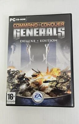 Command & Conquer Generals Deluxe Edition PC CD-ROM Game - Complete + Manuals 🚀 - Image 1 of 3