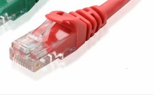 4ft Cat6 Rj45 Snagless Shielded (Stp) Network Patch Cable Red New