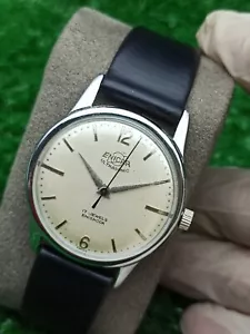 HYPER-RARE ENICAR ULTRASONIC WATCH MANUAL SWISS 1960s SWISS ORIGINAL - Picture 1 of 12