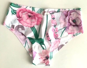 Bragas descaradas Victoria's Secret estampado floral corte láser talla XS sexy sin mostrar nuevas con etiquetas - Imagen 1 de 15