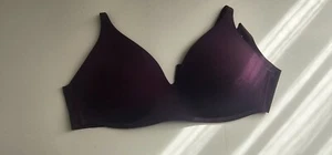 Soma Vanishing 360 Wireless Bra  Blackberry Wine Size 36C NWT - Picture 1 of 2