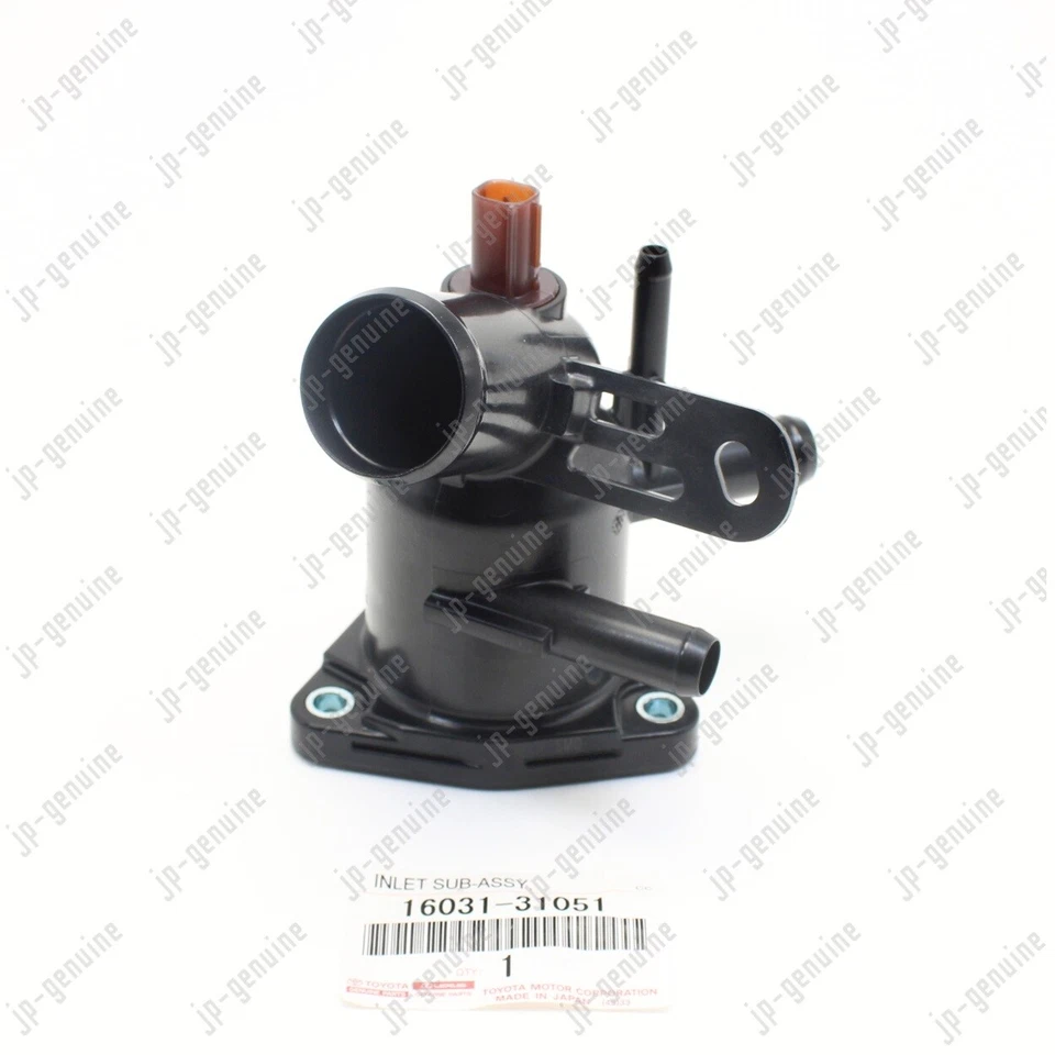 OEM Genuine TOYOTA Tacoma 1603131051 Water Inlet Sub-Assembly Coolant Thermostat Foto 1 de 4