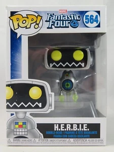 Marvel Funko Pop - H.E.R.B.I.E. - Fantastic Four - No. 564 - Free Protector - Picture 1 of 21