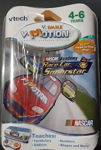 V Tech V Smile V Motion NASCAR Academy Race Car Superstar Game NEW Sealed - Picture 1 of 2