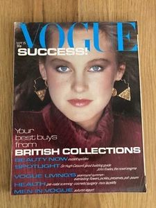 Vogue Magazine: 15th September 1980. British Collections. Lisa Ryall cover - Picture 1 of 13