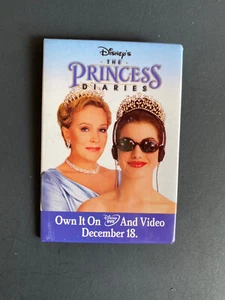Disney - The Princess Diaries Promotional Pin Back Button - Picture 1 of 3