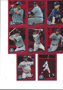 2014 Topps Update Red Hot Foil Chris Denorfia Seattle Mariners # US 131 - Picture 1 of 1