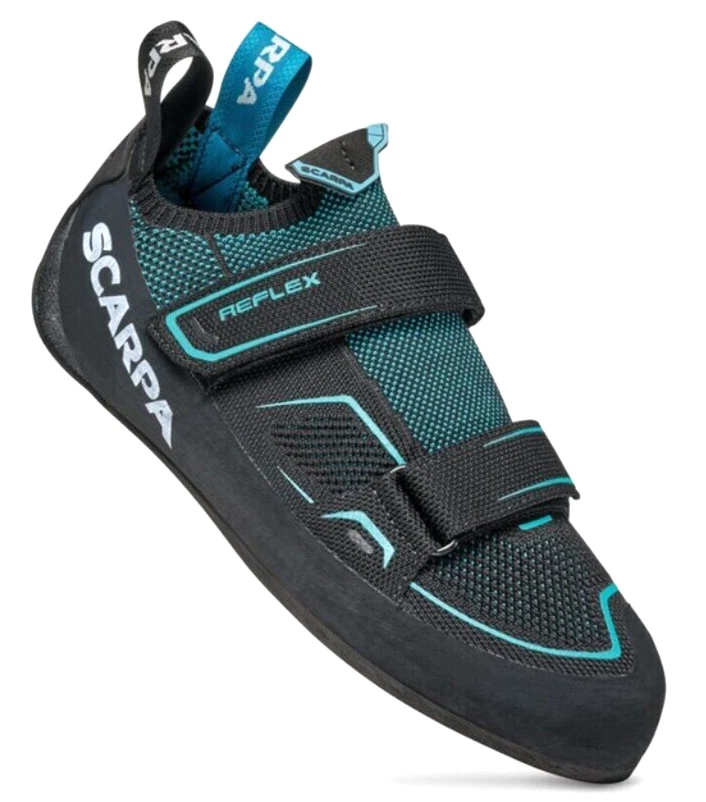 NUEVO Scarpa 70067-002 Reflex V Escalada Negro Cerámica Tenis Zapatos EE. UU. Para mujeres 8 Foto 1 de 4