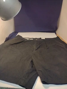 Herren Nike Golfshorts vorne flach Größe 40 Dri-Fit schwarz Polyester - Bild 1 von 4