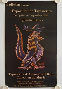 Poster Wandteppich JEAN LURCAT 2008 Ausstellung Aubusson Felletin - Bild 1 von 1