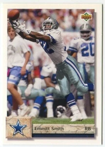 Upper Deck #254 1992 Emmitt Smith Dallas Cowboys - Imagen 1 de 2
