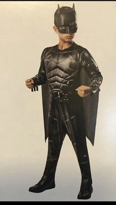Disfraz de Batman para Niños Fiesta de Halloween Genial Cómodo Máscara Capa Traje Foto 1 de 4