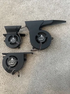 3x Lot Apple iMac 24" Cooling Fans A1200 A2111 CPU Cooler Blower Chassis Delta - Picture 1 of 3