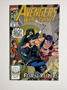West Coast Avengers #65 (1990) 9,4 fast neuwertig Marvel hochwertiger Comic Reaper - Bild 1 von 10