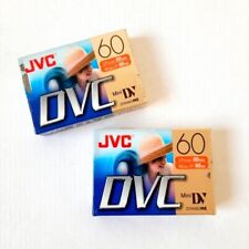 JVC DVC 60 LP Mode 90, Mini DV DVM60ME Sealed Discontinued